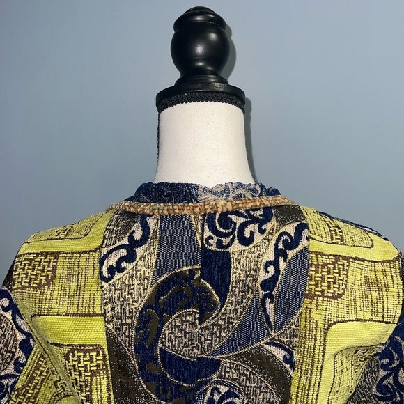 Khangura- Long patterned jacket - Picture 4 of 6